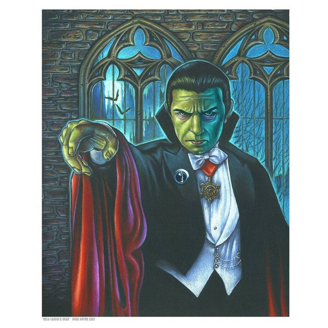 Bela Lugosi Dracula Art Print - 8”x10” | Atomic Horror